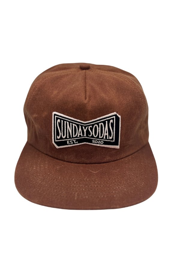 “Bump 'N Run” Waxed Canvas Hat - Sunday Sodas