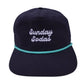 Navy 5 Panel Golf Hat - Sunday Sodas